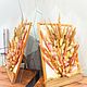 Заказать Панно, картина с сухоцветами со спокойной красотой. Decor-pampas. Ярмарка Мастеров. . Панно Фото №3