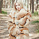 Заказать Шуба из лисы 100 см. Лиса в Лесу (Forestfox). Ярмарка Мастеров. . Шубы Фото №3