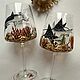 Wine glasses Coral reefs, Wine Glasses, Moscow,  Фото №1