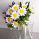 a bouquet of daisies. Flowers polymer clay handmade. Bouquets. Olga-art-flower. My Livemaster. Фото №6