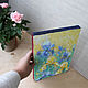 Painting 'Solar irises', 30-20 cm. Pictures. Zhanne Shepetova. My Livemaster. Фото №4