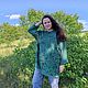 Linen tunic of a loose silhouette size 50-54. Tunics. ZanKa. Online shopping on My Livemaster.  Фото №2