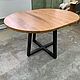 Sliding table made of oak 1000h1000 (1400). Tables. aleksej-ixw. My Livemaster. Фото №4