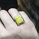 Green Amber Rings, Amber ring, Green Amber ring. Rings. katya-47. My Livemaster. Фото №6