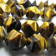 Tiger's eye bicone faceted bead cut. Beads1. Elena (luxury-fittings). My Livemaster. Фото №6