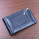 ID cover money clip POLICE. Cover. Leather Collection. My Livemaster. Фото №4