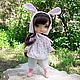 Комплект одежды для кукол Монст Monst Doll Шапка Туника Брюки. Одежда для кукол. Bonecas da Yulia Одежда для кукол. Интернет-магазин Ярмарка Мастеров.  Фото №2
