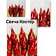 Свеча Костёр. Свечи. СВЕЧИ  МЫЛО  ВОЛШЕБСТВО. Интернет-магазин Ярмарка Мастеров.  Фото №2
