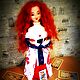 Дама Черви. Кукла-оберег. Magic dolls by Amanita Elfin. Интернет-магазин Ярмарка Мастеров.  Фото №2