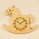 Wall clock 'Horse', Watch, Moscow,  Фото №1