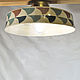 Ceiling lamp with a tile pattern 'Scales', Ceiling and pendant lights, Moscow,  Фото №1
