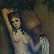 Заказать Винтаж: Купальщица Холст масло. Selena444. Ярмарка Мастеров. . Картины винтажные Фото №3
