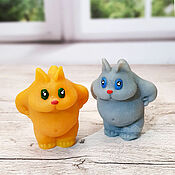 Косметика ручной работы handmade. Livemaster - original item Handmade Business Cat soap as a gift for children to buy. Handmade.
