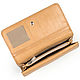 Order Leather purse 'France' (beige). Russian leather Guild. Livemaster. . Wallets Фото №3