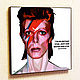 Картина постер Поп Арт Дэвид Боуи David Bowie, Фотокартины, Москва,  Фото №1