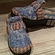 Заказать Валяные тапочки-сабо "Street clogs". Бохо-стиль. Виктория 'Студия войлока МаЖоРиК'. Ярмарка Мастеров. . Тапочки Фото №3