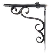 Wrought iron fire poker, barbecue 3, copper