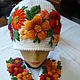 Hats: set ' Orange Fairy Tale'. Caps. Marina Mishina. Online shopping on My Livemaster.  Фото №2