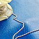 ЦЕПЬ 10см серебро 1х1,5 мм. Цепочки. КРАСОТА СВОИМИ РУКАМИ  фурнитура. Ярмарка Мастеров.  Фото №6