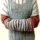 Order Sweater knitted female oversized strip from kid mohair. Любовь (Мастерская Вязания). Livemaster. . Sweaters Фото №3