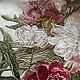 Декоративная подушка с вышивкой "Пионы". Элементы интерьера. Albaembroidery_Maria (albaembroidery). Интернет-магазин Ярмарка Мастеров.  Фото №2