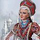 Кукла "Калинка". Интерьерная кукла. Маргарита Казанцева. Интернет-магазин Ярмарка Мастеров.  Фото №2
