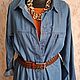 Винтаж: Новое платье-рубашка 54-56-58 размер Esprit. Платья винтажные. Vintage all size. Ярмарка Мастеров.  Фото №4