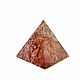 Pyramid of Red Jasper. Crystal. oko-siriusa. Online shopping on My Livemaster.  Фото №2