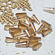 Order Beads 12/6 mm Beige glass 1 piece. agraf. Livemaster. . Beads1 Фото №3