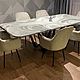 Большой обеденный стол под камень ручной работы, Столы, Москва,  Фото №1