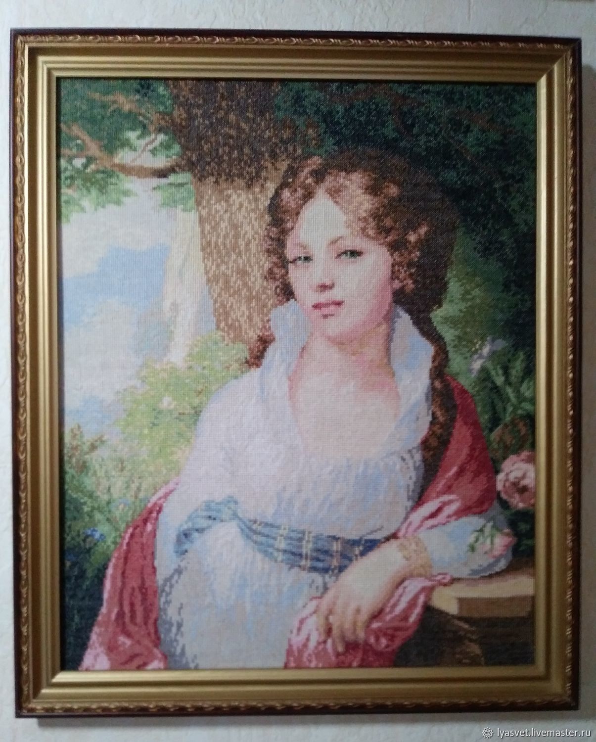 Портрет Марии Лопухиной в Третьяковской галерее