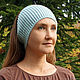 Knitted head bandage blue. Bandage. strickenshop. Online shopping on My Livemaster.  Фото №2
