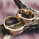 Engagement rings lemon gold 585 with fingerprints. Wedding rings. kirillyuvelir42rus (kirillyuvelir42). Online shopping on My Livemaster.  Фото №2