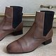 Винтаж: Massimo  Dutti испанские ботинки- челси  ( кожа), Обувь винтажная, Челябинск,  Фото №1