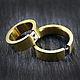 Titanium rings yellow with aquamarine and sapphire. Rings. asgdesign. My Livemaster. Фото №5