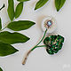 Set of brooches Chameleon and Monstera Branch. Brooch set. IRNI. My Livemaster. Фото №4