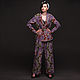 Order Women's Suit «Michelle» 2 piece Pajama Style Pant Suit Set. mongolia. Livemaster. . Suits Фото №3