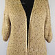 cardigans: Knitted jacket with short sleeves of a loose silhouette, Cardigans, Korolev,  Фото №1