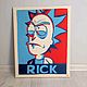 Заказать Диптих маслом "Rick and Morty". Rushka. Ярмарка Мастеров. . Картины Фото №3
