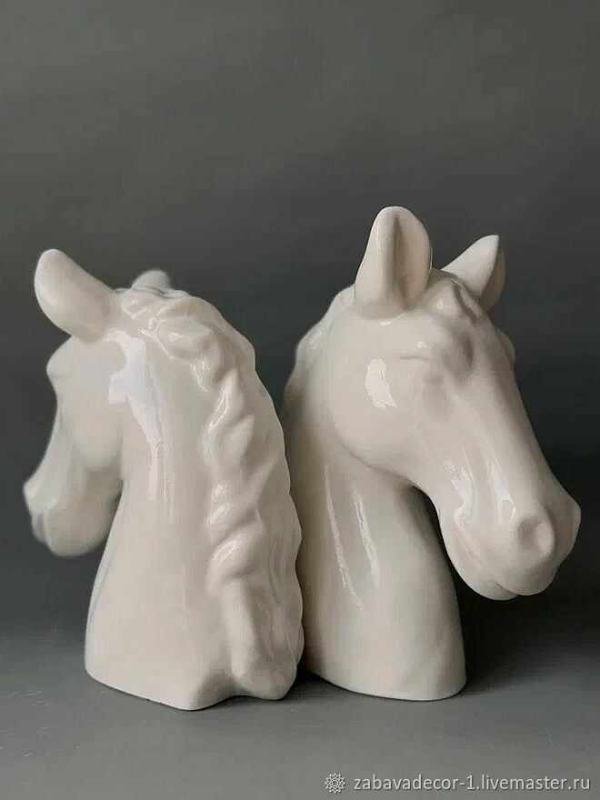 Статуэтка Лошадь белый глянец, фигура для интерьера в интернет-магазине Ярмарка Мастеров по цене 2150 ₽ – WXVEIRU | Статуэтки, Красноярск - доставка по России