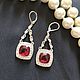 Винтаж: Monet красивые серьги. Серьги винтажные. Vintage_jewelry_nsk (Ольга и Светлана). Интернет-магазин Ярмарка Мастеров.  Фото №2