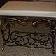 Wrought iron bench. Banquettes. Artistic forging Nemkova. My Livemaster. Фото №4