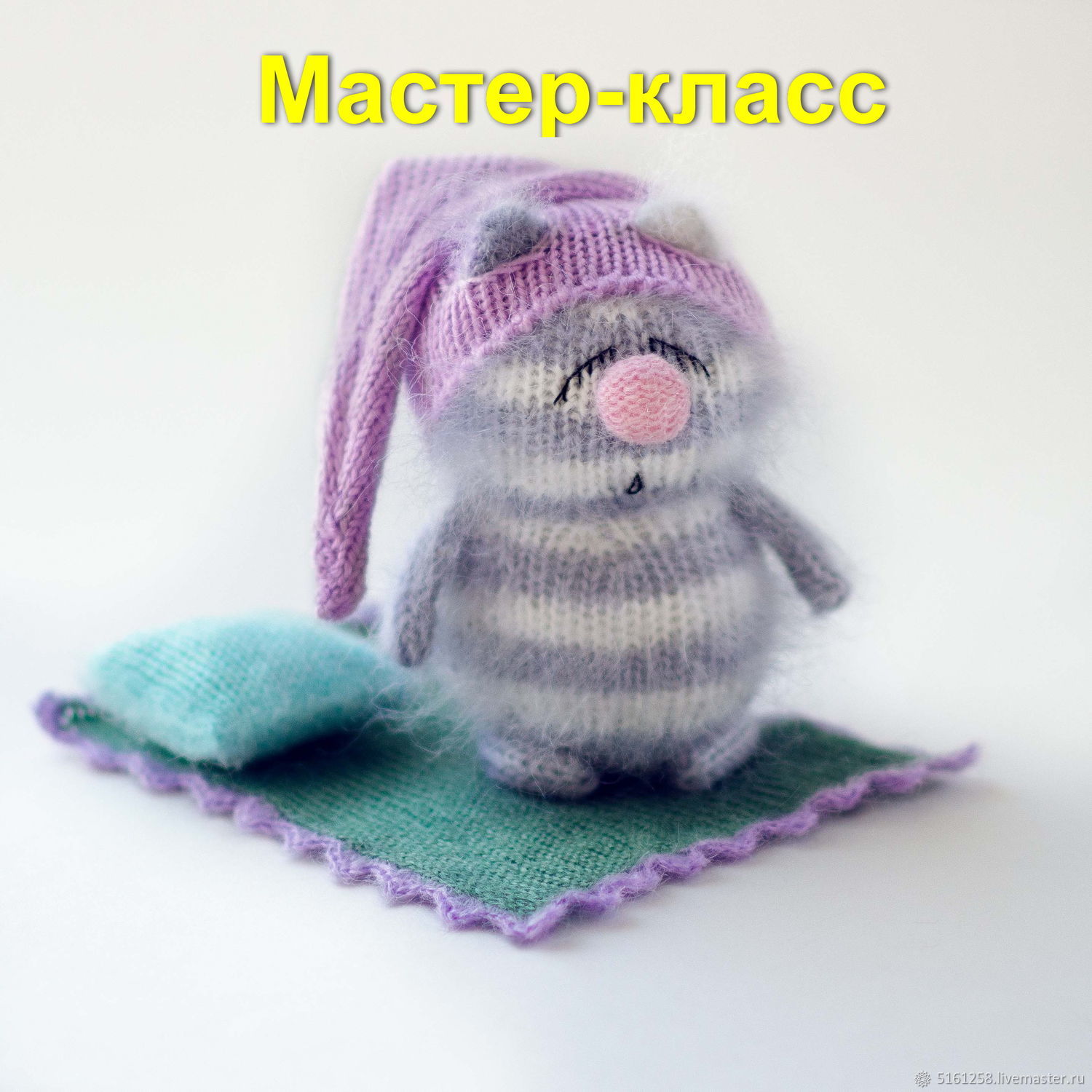 Котики спицами с описанием и схемами Котики спицами с описанием и схемами