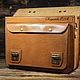 Заказать Кожаный Портфель №1323. artelbags. Ярмарка Мастеров. . Портфель Фото №3