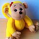 Monkey. Soft toy handmade. Stuffed Toys. Elenadolls. Online shopping on My Livemaster.  Фото №2