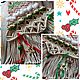 Macrame wall hanging Xmas tree/Настенное макраме Ёлочка. Елки. Yulia Dholakia. Ярмарка Мастеров.  Фото №4