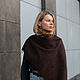 Ткань костюмная шерстяная Сукно коричневое, 280 г. Ткани. Best Fabric. Ярмарка Мастеров.  Фото №5