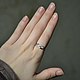 Серебряное колечко бесконечность. Кольца. GOD Jewelry. Интернет-магазин Ярмарка Мастеров.  Фото №2