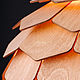 Деревянный светильник Астеко махагон, лампа из дерева подвесная люстра. Потолочные и подвесные светильники. Деревянные светильники Woodshire (woodshire). Интернет-магазин Ярмарка Мастеров.  Фото №2