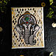 White mini altar ' Ganesha'. Altar of Esoteric. melomary. Online shopping on My Livemaster.  Фото №2